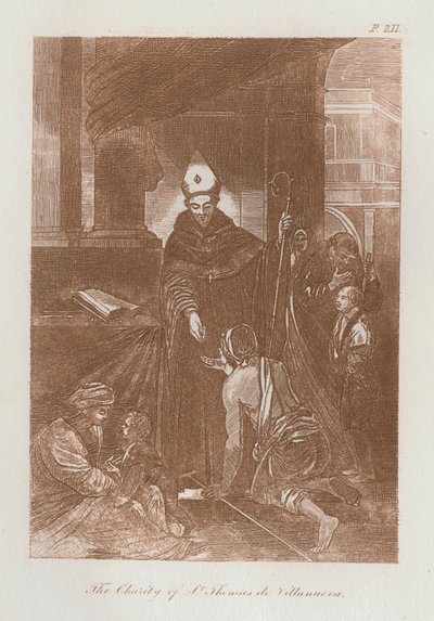 St Thomas of Villanova by Anna Brownell Jameson