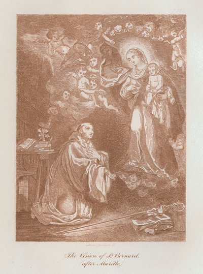 The Vision of St Bernard of Clairvaux by Anna Brownell Jameson
