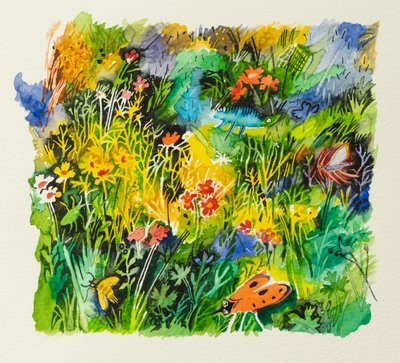 Meadow Bugs, 2023 by Anna Pugh