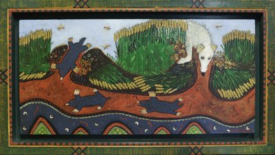 Mole on the Hill by Anna Pugh