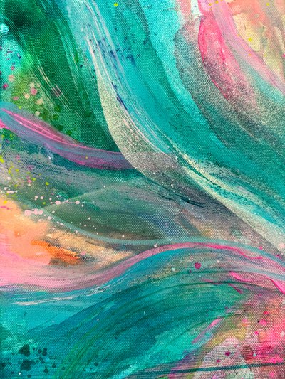 Vibrant Flowing Strokes by Anna Viklund