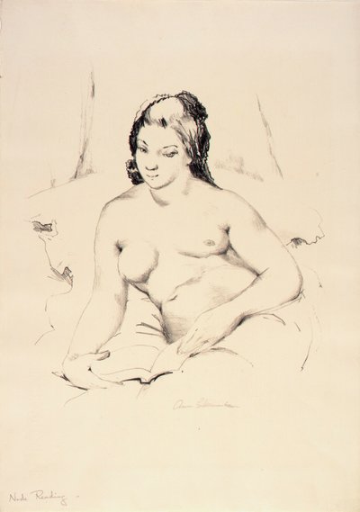 Nude Reading by Anne Goldthwaite