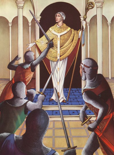 The Murder of Thomas a Becket by Anne & Johnstone Janet (1928 79) Johnstone