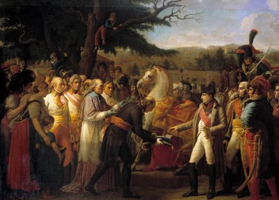 The Handover of the Keys of Vienna to Napoleon I on 14 November 1805 by Anne Louis Girodet de Roucy Trioson