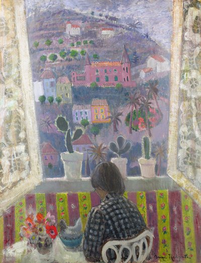 Window in Menton by Anne Redpath