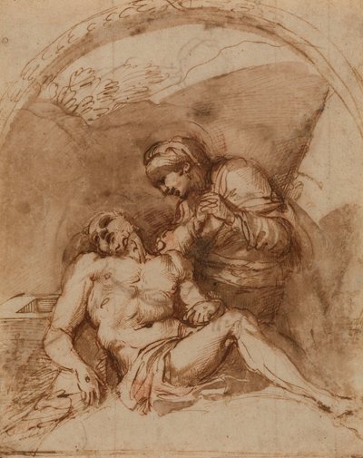 Pietà by Annibale Carracci