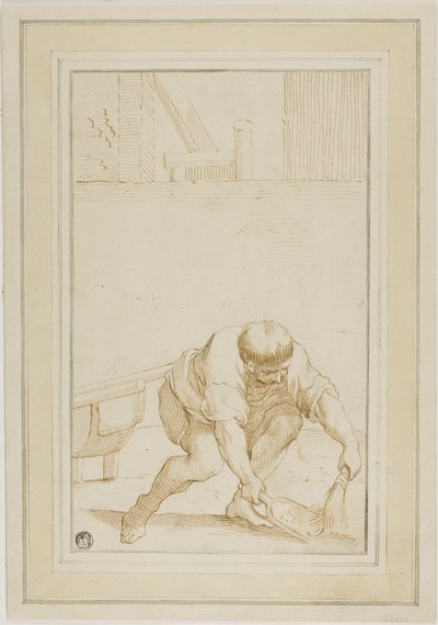 Manure Collector by Annibale Carracci