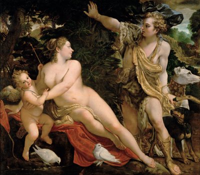 Venus and Adonis by Annibale Carracci