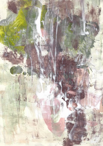 Fluid Earthy Abstract by Annick