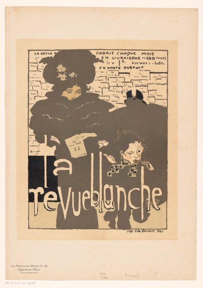 Advertisement for La Revue Blanche (Les Maîtres de l