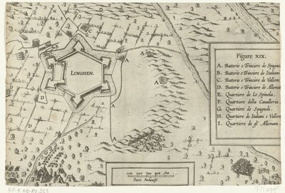 Siege and Capture of Lingen by Spinola, 1605 by Anonymous