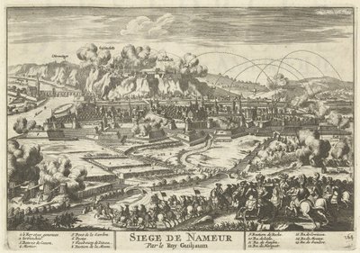Siege of Namur by King William III, 1695 by Anonymous