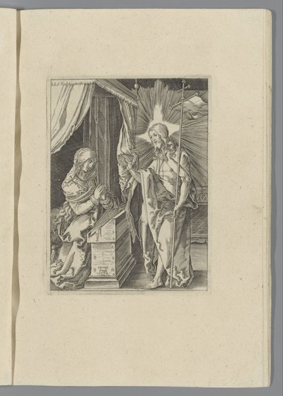Christ Appears to His Mother (The Small Passion) by Anonymous