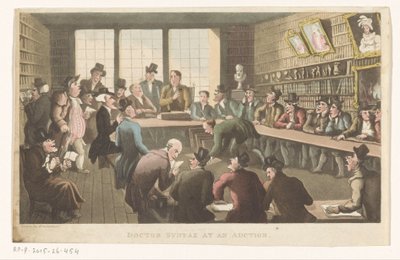 Doctor Syntax at an Auction by Anonymous