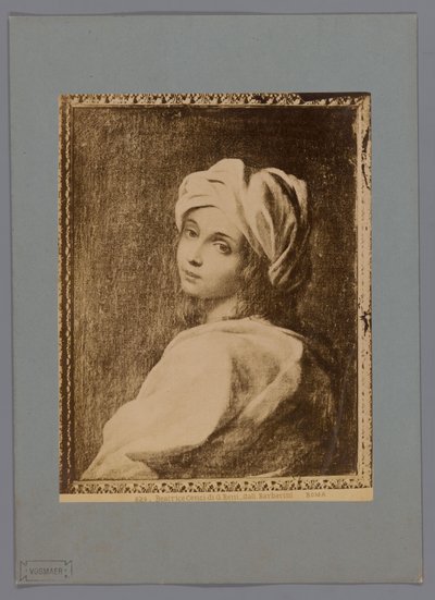 Photoreproduction of a Painted Portrait of Beatrice Cenci by Guido Reni, in the Galleria Barberini in Rome by Anonymous