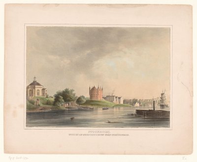 View of Skeppsholmen and the Admiralty House, Stockholm by Anonymous