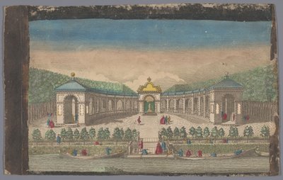 View of an Amphitheater on Kamenoi-Ostrow Island in the Neva River by Anonymous