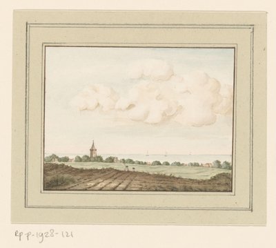 View of the Village of Huizen by Anonymous