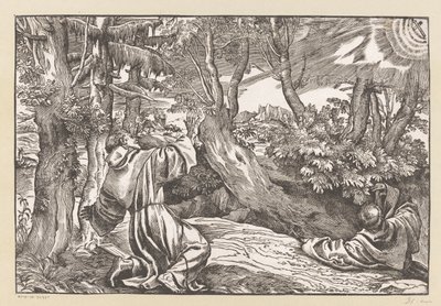 Saint Francis Receiving the Stigmata by Anonymous