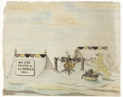 Here They Negotiate the Terms, Brabant Revolution, 1787-1790 (series title) by Anonymous