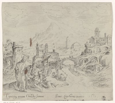 Centurion of Capernaum Begging Christ for Help by Anonymous