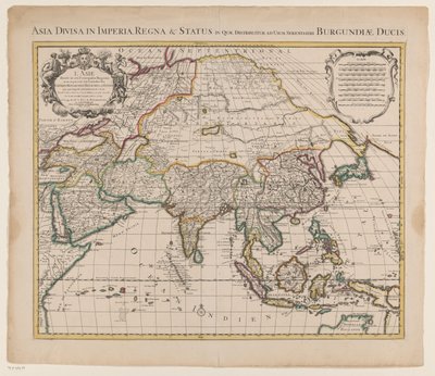 Map of Asia by Anonymous