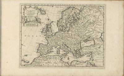Map of Europe by Anonymous