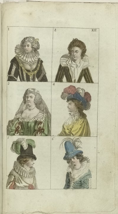 Cabinet of Fashion and Taste 1791, pl. XII by Anonymous