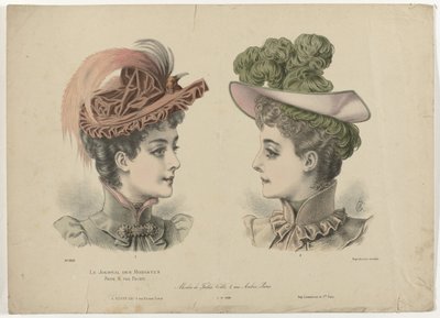 The Journal of Modistes, 1-11-1892, No. 1916: Fashions by Julia Coll by Anonymous
