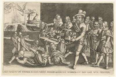 Maurits Separates the Wheat from the Chaff, 1618 by Anonymous