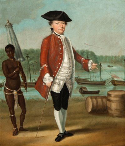 Merchant and an Enslaved Servant by Anonymous