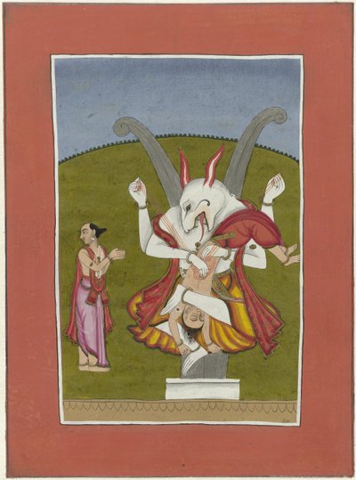 Narasimha (Incarnation of Vishnu as Man-Lion) (series title: Avatars of Vishnu) by Anonymous