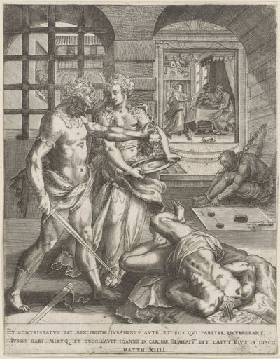 Beheading of John the Baptist by Anonymous