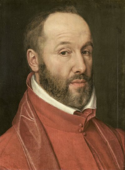 Portrait of Antoine Perrenot, Cardinal de Granvelle, Minister to Charles V and Philip II by Anonymous