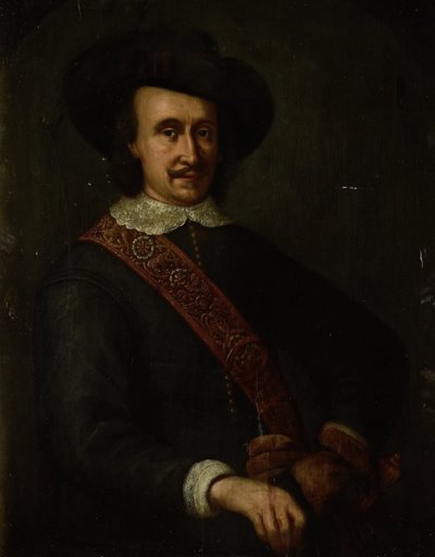 Portrait of Cornelis van der Lijn, Governor-General of the Dutch East Indies by Anonymous