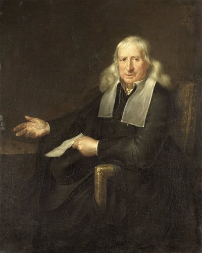 Portrait of Jan van Lennep the Elder (1634-1711). Amsterdam Merchant in Silk, Gold and Silver Cloth and Art Collector by Anonymous