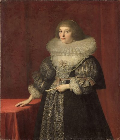 Portrait of Ursula (1594-1657), Countess of Solms-Braunfels by Anonymous