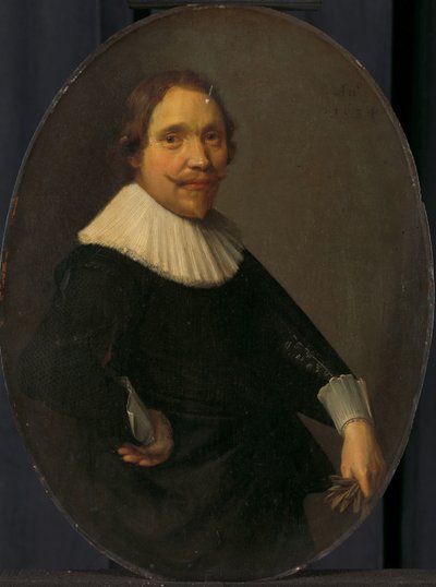 Portrait of Willem van Oldenbarneveldt, Lord of Stoutenburg, Cavalry Captain in Spanish and Dutch Service by Anonymous