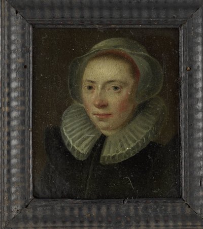 Portrait of a Young Woman by Anonymous