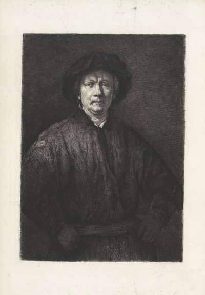 Portrait of Rembrandt Harmensz. van Rijn by Anonymous