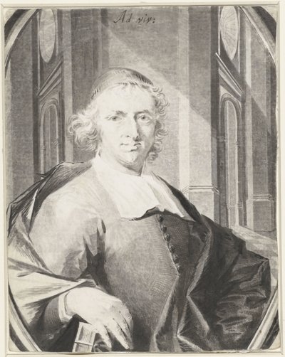 Portrait of an Unknown Cleric, Three-Quarter to the Right by Anonymous