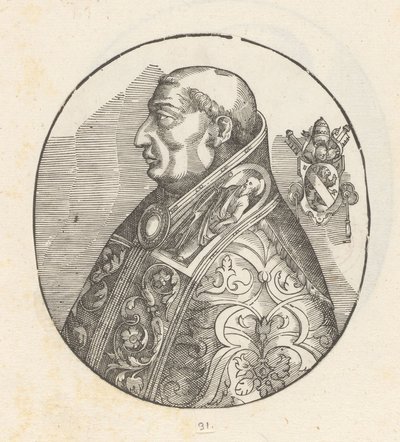Portrait of Pope Paul II by Anonymous