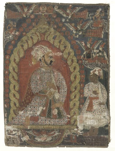 Painting Depicting a Prince from the Malla Dynasty by Anonymous