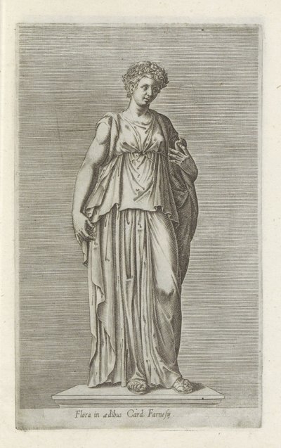 Sculpture of Flora by Anonymous