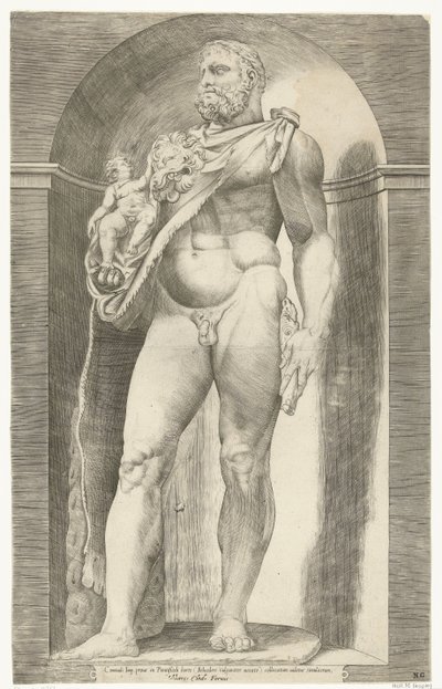 Statue of Emperor Commodus as Hercules by Anonymous
