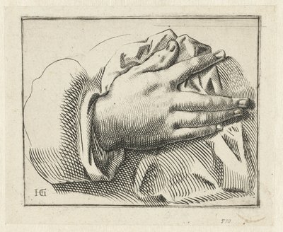 Study of a Hand by Anonymous