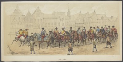 Utrecht Masquerade, Plate A: The Nobility, 1856 by Anonymous