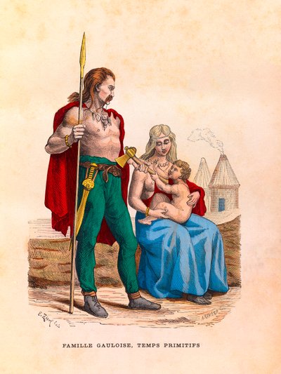 A Gaulish Family During Antiquity by Anonymous Anonymous