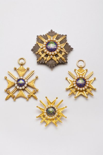Afghanistan - Order of the Empire Durrani: 1st Class Plate, 2nd Third of the 19th Century by Anonymous Anonymous