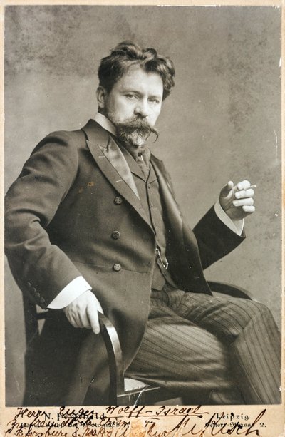 Portrait of the conductor Arthur Nikisch (1855-1922) by Anonymous Anonymous